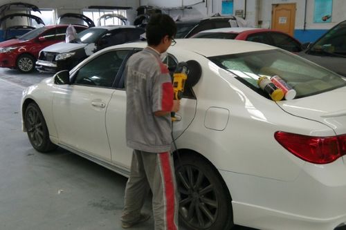 汽车补漆多少米