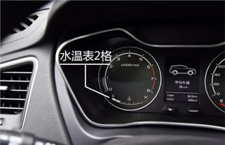汽车水温多少格正常