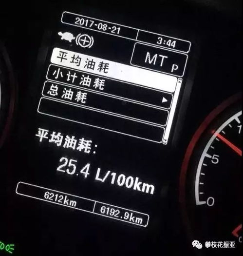 雾都汽车油耗多少