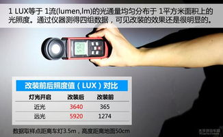 汽车防空灯照度多少