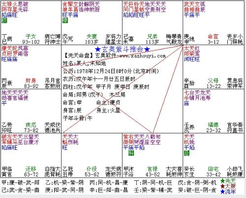 紫薇星盘在线查询免费算命（紫薇星盘免费测试详解）