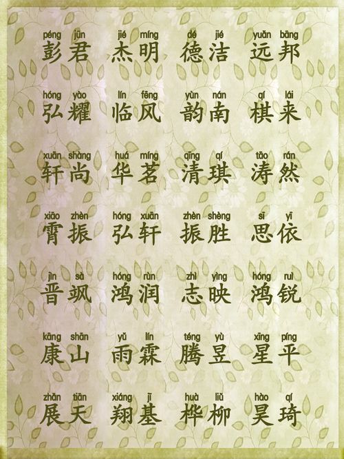 刘氏姓名大全男孩名字（刘氏名字洋气男孩名字）