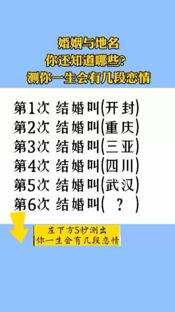 名字婚姻测试（名字婚姻测试免费查询）