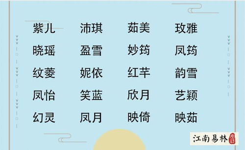 女性起名名字大全（女性名字有哪些）