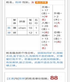 夫妻姓名配对免费测试（夫妻姓名配对免费测试打分）